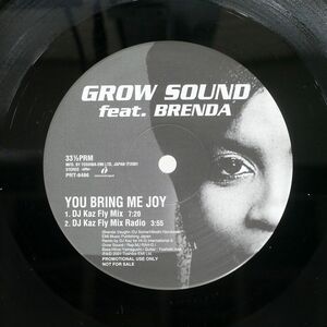 GROW SOUND/YOU BRING ME JOY/INTERCORD JAPAN PRT8486 12