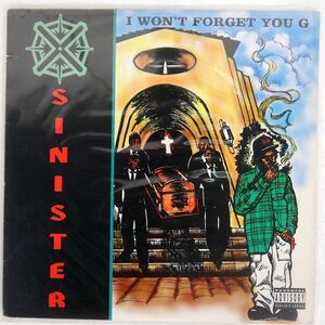 SINISTER/I WON’T FORGET YOU G/THREE D NONE 12
