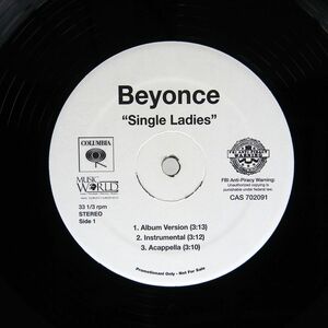 BEYONCE/SINGLE LADIES/COLUMBIA CAS702091 12