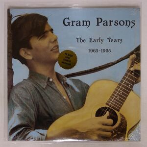 GRAM PARSONS/EARLY YEARS 1963-65/SIERRA SRS8702 LP