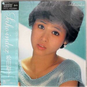 帯付き 松田聖子/INDEX/CBSSONY 30AH1223 LP