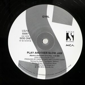 GYRL/PLAY ANOTHER SLOW JAM/MCA LSJ1255067 12