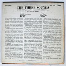 THREE SOUNDS/3 SOUNDS/BLUE NOTE BLP1600 LP_画像2