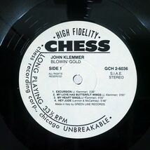 JOHN KLEMMER/BLOWIN’ GOLD/CHESS GCH26036 LP_画像2