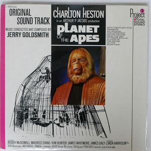 米 JERRY GOLDSMITH/PLANET OF THE APES/PROJECT 3 PR5023SD LP