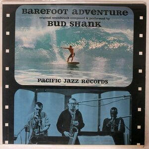 OST (BUD SHANK)/BAREFOOT ADVENTURE/PACIFIC JAZZ PJ35 LP