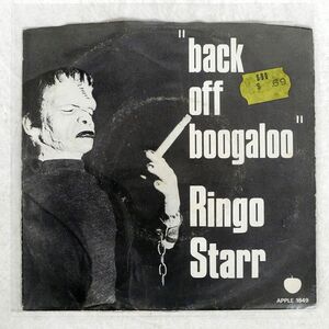 RINGO STARR/BACK OFF BOOGALOO/CAPITOL 1849 7 □