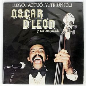 米 OSCAR D’LEON Y SU ORQUESTA/LLEGO...ACTUO...Y...TRIUNFO/TOP HITS TH2079 LP