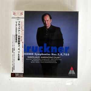 ニコラウス・アーノンクール/ブルックナー：交響曲第3,4,7,8番/WARNER WQCC3203 CD