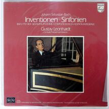 GUSTAV LEONHARDT/ BACH INVENTIONEN SINFONIEN GESAMTAUFNAME COMPLETE EDITION EDITION INTGRALE/PHILIPS 6575061 LP_画像1