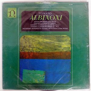 米 JEAN WITOLD/ALBINONI : ADAGIO FOR STRING AND ORGAN/NONESUCH H71005 LP