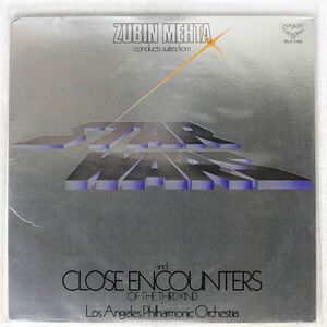 ZUBIN MEHTA/SUITES FROM STAR WARS &CLOSE ENCOUNTERS OF THE THIRD KIND/LONDON SLA1160 LP