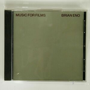 BRIAN ENO/MUSIC FOR FILMS/EG 0777 7 87189 2 5 CD □