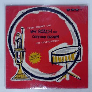 米 CLIFFORD BROWN AND MAX ROACH/BEST OFIN CONCERT!/GNP CRESCENDO GNP18 LP