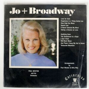 JO STAFFORD/JO + BROADWAY/CORINTHIAN COR112 LP