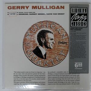 米 GERRY MULLIGAN,PAUL DESMOND/SAME/FANTASY OJC273 LP