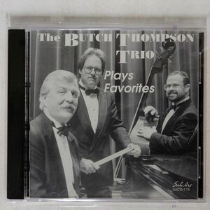 BUTCH THOMPSON TRIO/PLAYS FAVORITES/SOLO ART SACD-113 CD □