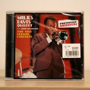 未開封 MILES DAVIS QUINTET WITH JOHN COLTRANE/THE 1960 GERMAN CONCERTS/JAZZ LIPS JL776 CD □