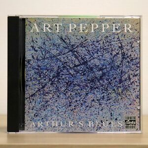 ART PEPPER/ARTHUR’S BLUES/OJC OJCCD-680-2 CD □