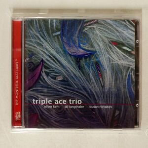 未開封 OLIVER KENT, ULI LANGTHALER, DU?AN NOVAKOV/TRIPLE ACE TRIO/TCB RECORDS 31502 CD □