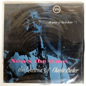 米 CHARLIE PARKER QUARTET/NOW’S THE TIME/VERVE V68005 LP