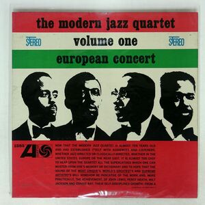 米 MODERN JAZZ QUARTET/EUROPEAN CONCERT: VOLUME ONE/ATLANTIC SD1385 LP