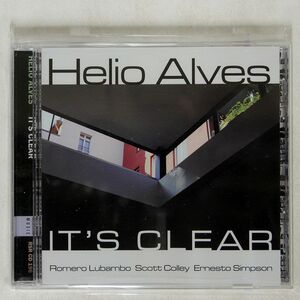 HELIO ALVES/IT’S CLEAR/RESERVOIR RSR CD 196 CD □