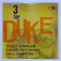 TEDDY CHARLES TRIO/3 FOR DUKE/JUBILEE LP1047 LP_画像1