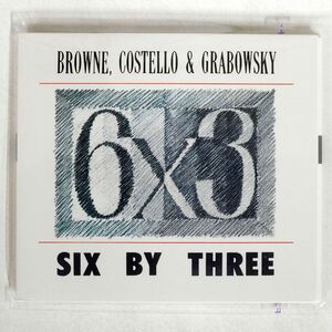 未開封 BROWNE, COSTELLO & GRABOWSKY/6 X 3/ORIGIN RECORDINGS OR100 CD □