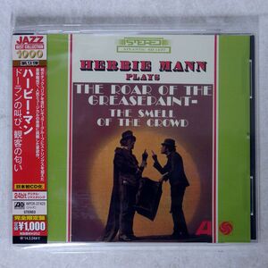 HERBIE MANN/ROAR OF THE GREASEPAINT/ATLANTIC WPCR27425 CD □