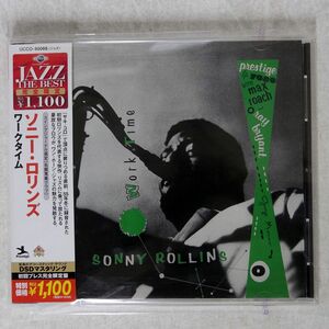 SONNY ROLLINS/WORK TIME/PRESTIGE UCCO90066 CD □