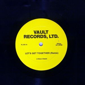 米 ブート PAM TODD/LET’S GET TOGETHER SOMEBODY’S GOTTA GO/VAULT RECORDS LTD. VL051 12