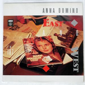 ANNA DOMINO/EAST AND WEST/LES DISQUES DU CRPUSCULE TWI187 LP