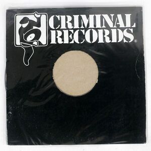 米 CRIMINAL ELEMENT ORCHESTRA/PUT THE NEEDLE TO THE RECORD/CRIMINAL CR12014 12