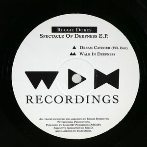 REGGIE DOKES/SPECTACLE OF DEEPNESS E.P./WE PLAY HOUSE RECORDINGS WPH004 12