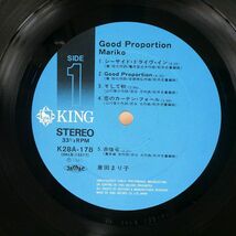 帯付き 倉田まり子/グッド・プロポーション/KING K28A178 LP_画像2