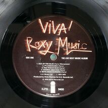 ROXY MUSIC/VIVA ! ROXY MUSIC - THE LIVE ROXY MUSIC ALBUM/ISLAND ILPS9400 LP_画像2