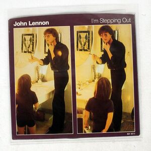 米 プロモ JOHN LENNON/I’M STEPPING OUT/POLYDOR 8211077DJ 7 □