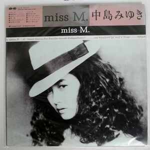 帯付き 中島みゆき/MISS M/CANYON C28A0450 LP