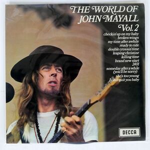 英 JOHN MAYALL/WORLD OF VOL. 2/DECCA SPA138 LP