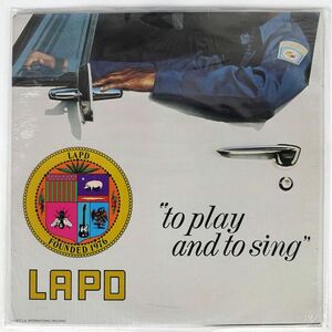 L.A.P.D./TO PLAY AND TO SING/LAX GG58004 LP