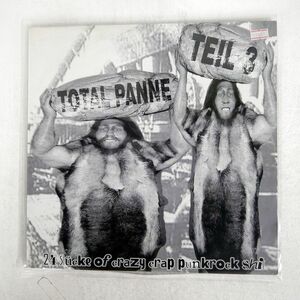 VARIOUS/TOTAL PANNE - TEIL 3 - 24 STCKE OF CRAZY CRAP PUNKROCK SHIT/ZIEGENKOPF ZKO019 LP