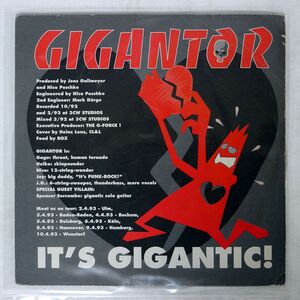 GIGANTOR/IT’S GIGANTIC! IT’S NOT ENOUGH/LOST AND FOUND LF053 7 □