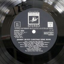 英 OHNNY SILVO FOLK GROUP/CHRISTMAS SONG BOOK 1ST/SAGA STSOC1044 LP_画像3