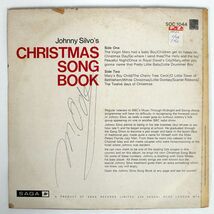 英 OHNNY SILVO FOLK GROUP/CHRISTMAS SONG BOOK 1ST/SAGA STSOC1044 LP_画像2