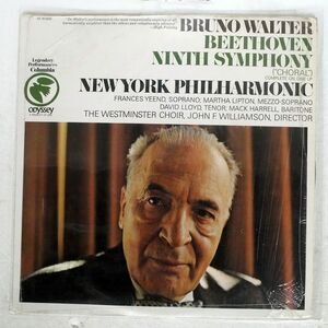 WALTER/BEETHOVEN: SYMPHONY NO.9 IN D MINOR,OP.9/COLUMBIA ODYSSEY 32160322 LP