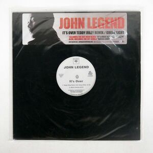 米 プロモ JOHN LEGEND/IT’S OVER (TEDDY RILEY REMIX) GREEN LIGHT (REMIX)/COLUMBIA JLIR0901 12