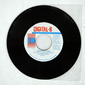 SHABBA RANKS/HEART OF A LION/DIGITAL-B DB031 7 □