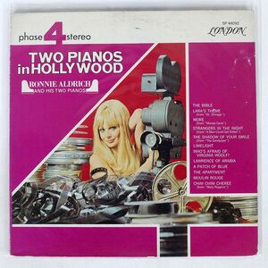RONNIE ALDRICH AND HIS TWO PIANOS/TWO PIANOS IN HOLLYWOOD/LONDON SP44092 LP