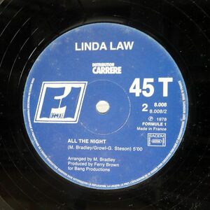 LINDA LAW/NIGHTS IN WHITE SATIN ALL THE NIGHT/NOT ON LABEL (LINDA LAW) LAW1 12